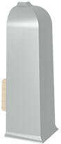 Arbiton Külső sarokelem Vigo 6 cm-es parkettaszegélyléchez: Sötétszürke (2 db) (154231201505000696 - VIGO 60 - 3 - DARK GRAY)