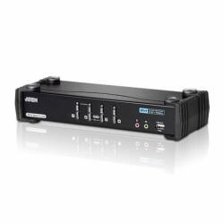ATEN KVMP превключвател ATEN CS1784A, 4-портов, USB, DVI Dual Link, Audio (CS1784A)