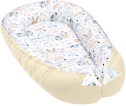 Kidizi Cosulet bebelus pentru dormit Kidizi Baby Nest Cocoon 90x50 cm Forest Friends (5949221100364)
