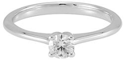 Moon Diamonds GIA® Gyémánt Köves Fehér Arany Eljegyzési Gyűrű (50-01238-1255F)