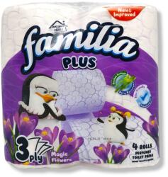  Familia тоалетна хартия, Ароматизирана, 4 броя, Зелена