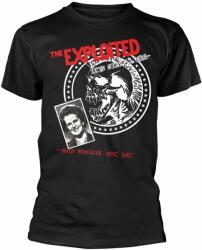 The Exploited Ing Let's Start A War. . . (Said Maggie One Day) Black XL