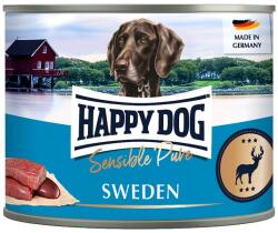 Happy Dog Sensible Pure Sweden - Conservă cu carne de vânat 200 g