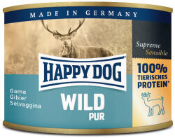 Happy Dog Sensible Pure Sweden - Conservă cu carne de vânat 24 x 200 g