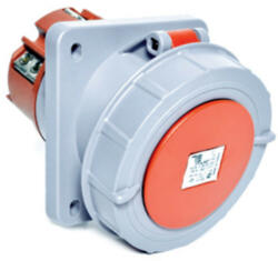 TP Electric 4x125A - Beépíthető dugalj (ferde), 114x114 alap (IP67), csavaros (3137-309-1600)