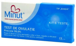 Vision Trading Grup Test de ovulatie tip banda - 5 buc + 1 test sarcina cadou