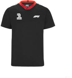 F1 Tricou de Barbat, Formula 1 Soccer Fanwear, Negru, 2022