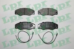 LPR set placute frana, frana disc LPR 05P276 (05P276)