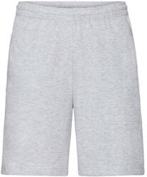 Fruit of the Loom Uniszex Tréningnadrág Rövid Fruit of the Loom Lightweight Shorts - 2XL, Heather szürke