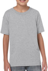 Gildan Gyerek póló Rövid ujjú Gildan Heavy Cotton Youth T-Shirt - M (170), Sportszürke