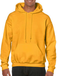 Gildan Uniszex Pulóver Kapucnis Hosszú ujjú Gildan Heavy Blend? Hooded Sweat - L, Aranysárga
