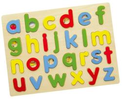 Viga Toys Puzzle cu litere mici (58578E) - bekid