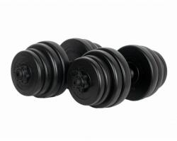 Sportmann PVC дъмбели пълни с цимент SPORTMANN 2 x 15 кг
