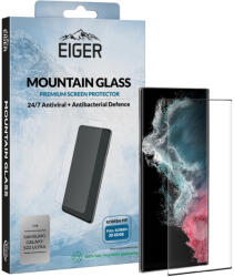Eiger Folie Samsung Galaxy S22 Ultra Eiger Sticla 3D Mountain Glass Clear (EGSP00819)