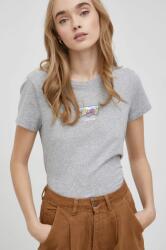 Levi's Tricou din bumbac culoarea gri PPYY-TSD0G6_90X