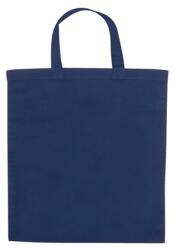  Vászontáska rövidfülű 38x42x0, 2cm OEKO-TEX 140g/m2 pamut, sötétkék