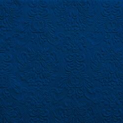  kék dombornyomott szalvéta 33x33 (15 db) AMB-5500