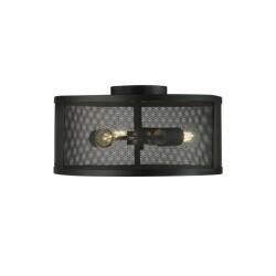 Lustra aplicata design industrial Fishnet negru 2843-3BK SRT (2843-3BK SRT)