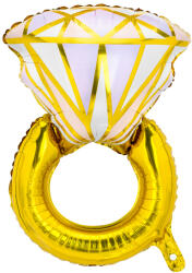 PartyDeco Balon din folie - Inel 60 x 95cm