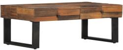 vidaXL Măsuță de cafea, 110x60x40 cm, lemn masiv reciclat (282884) Masa de cafea