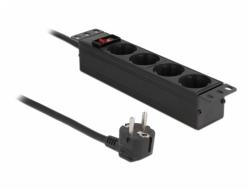 Delock PDU 10"/1U 4 Plug 1,5 m (66817)