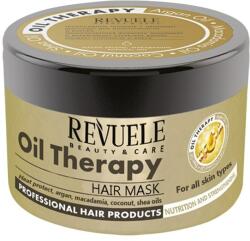 Revuele Oil Therapy hajpakolás, argán olajjal, makadámia, kókusz és shea vajjal, 500 ml