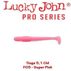 Lucky John Shad LUCKY JOHN Tioga 2", 5.1cm, culoare F05, 10buc/plic (140102-F05)