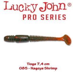 Lucky John Naluci LUCKY JOHN Tioga 2.9'', 7.4cm, culoare 085 Motoroil, 7buc/plic (140103-085)