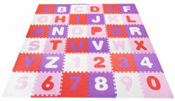 SPRINGOS Ábécés, számos, puzzle szőnyeg gyerekeknek, 175x175 cm, (FM0020)