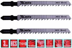 MTX T101D 3db-os professional dekopír fűrészlap fához (782029) - kellegyszerszam