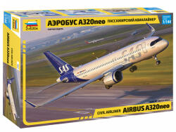 Zvezda Airbus A320 NEO 1: 144 makett repülő (7037) (7037)
