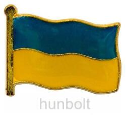  Ukrán zászló jelvény 15 mm