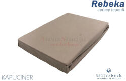 Billerbeck Rebeka Jersey gumis lepedő Kapucíner 140-160x200 cm - alvasstudio