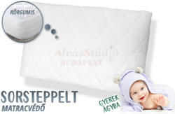 AlvásStúdió sorsteppelt gyerek matracvédő (körgumis) 60x120