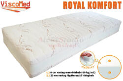 ViscoMed Royal Komfort memory matrac 120x200 steppelt aloevera - alvasstudio