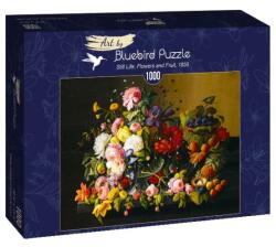 Bluebird Puzzle Severin Roesen - Csendélet, virágok és gyümölcs 1000 db-os (60030)