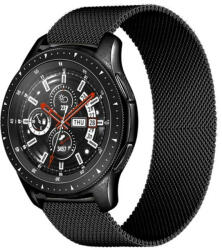 4wrist Curea milaneză pentru Samsung Galaxy Watch - Neagră 22 mm