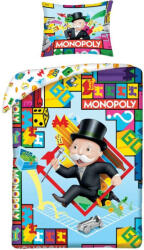 Uwear Set lenjerie de pat copii Uwear - Monopoly (MON1103BL)