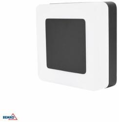 BEMKO LED fali világítás, 8 W, 4000 K, 680 lm, IP65, 151 x 151 x 50 mm grafitszürke, C25-EL2-Q-008GR-4K
