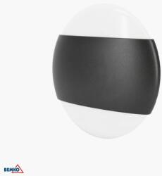 BEMKO LED fali világítás, 10 W, 3000 K, 800 lm, IP65, 160 x 56 mm, grafitszürke, C25-EL1-O-010GR-3K