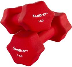 MOVIT Egykezes súlyzó szett MOVIT® 6 kg - piros (20040395)