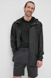 Rains rövid kabát 12010 Jacket fekete, átmeneti - fekete XS
