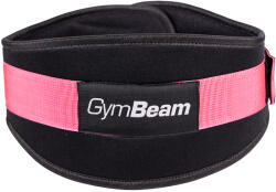 GymBeam Centură fitness din neopren LIFT Black & Pink XL