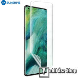 SUNSHINE Hydrogel TPU képernyővédő fólia - Ultra Clear, ÖNREGENERÁLÓ! - 1db, a teljes képernyőt védi - Oppo Find X2 Pro