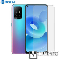 SUNSHINE Hydrogel TPU képernyővédő fólia - Ultra Clear, ÖNREGENERÁLÓ! - 1db, a teljes képernyőt védi - Oppo A95 5G