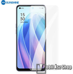 SUNSHINE Hydrogel TPU képernyővédő fólia - Ultra Clear, ÖNREGENERÁLÓ! - 1db, TOKBARÁT - Oppo Reno7 Pro 5G