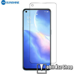 SUNSHINE Hydrogel TPU képernyővédő fólia - Ultra Clear, ÖNREGENERÁLÓ! - 1db, a teljes képernyőt védi - Oppo Reno5 K / Reno5 4G / Reno5 5G / Find X3 Lite