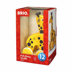 BRIO Jucarie De Tras Girafa (brio30200) - carlatoys