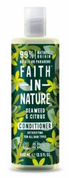 Faith in Nature Balsam de par cu alge marine si citrice, pentru toate tipurile de par, Faith in Nature, 400 ml