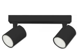 LEDIUM Fali/mennyezeti lámpa, 2xGU10 foglalattal, IP20, 25 cm széles, fekete (OH9114099)